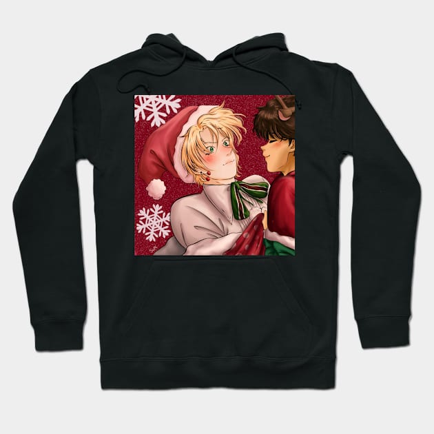 Banana Fish Holiday redraw (Ash Version) Hoodie by Sophprano